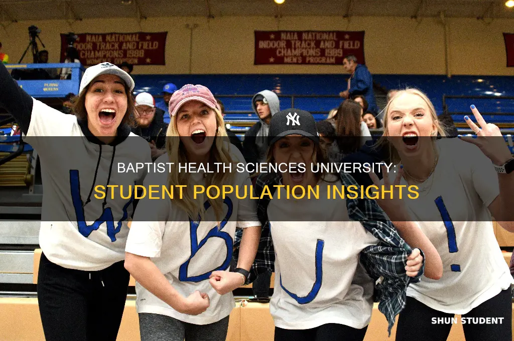 how many students are in baptist health sciences university