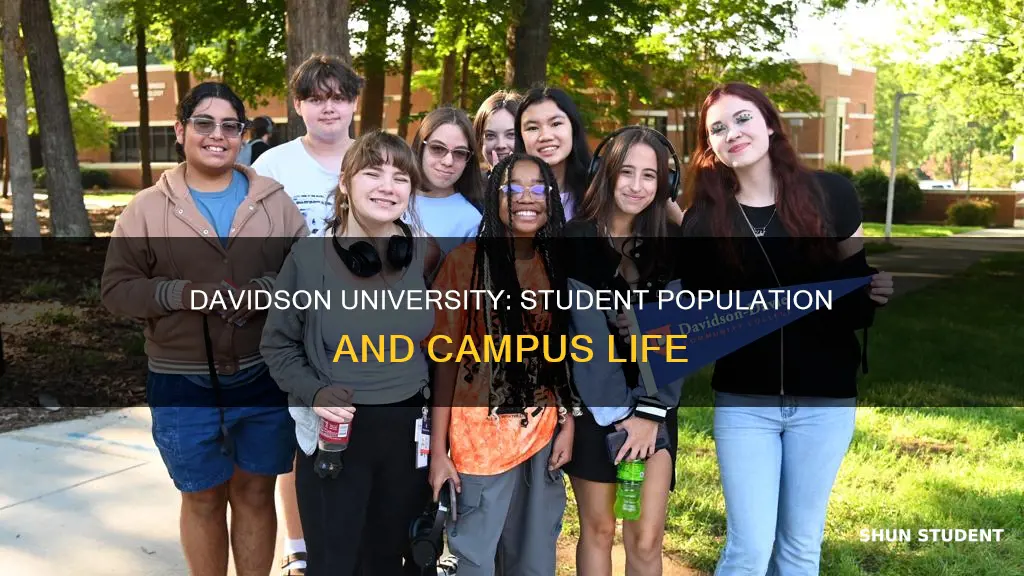 how many students are in davidson university