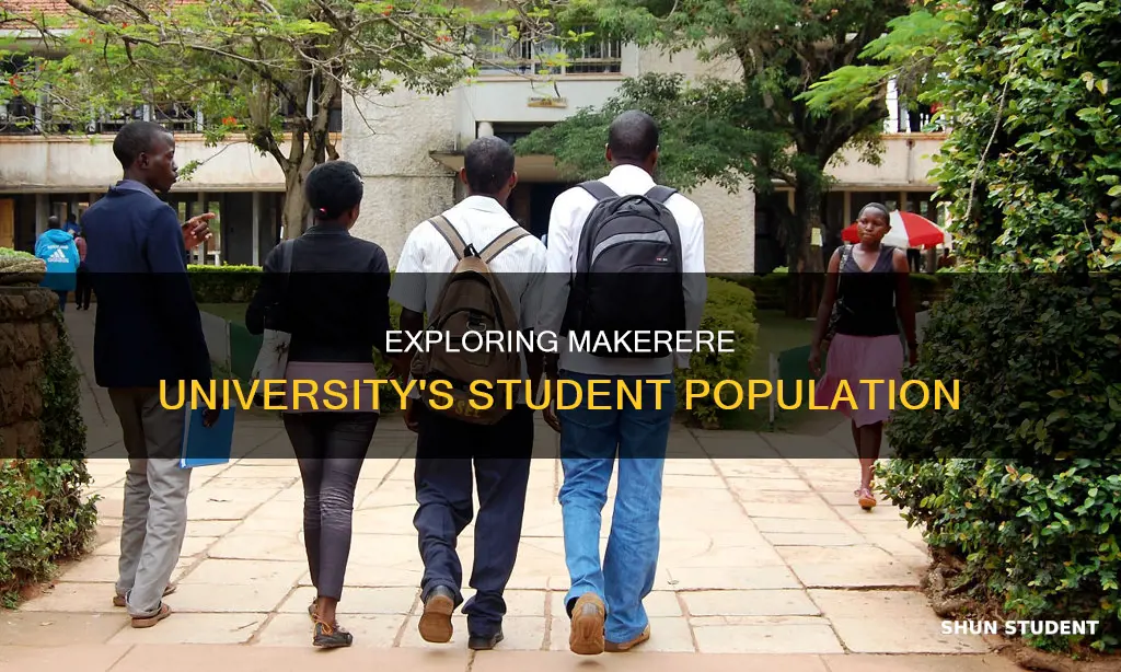 how many students are in makerere university