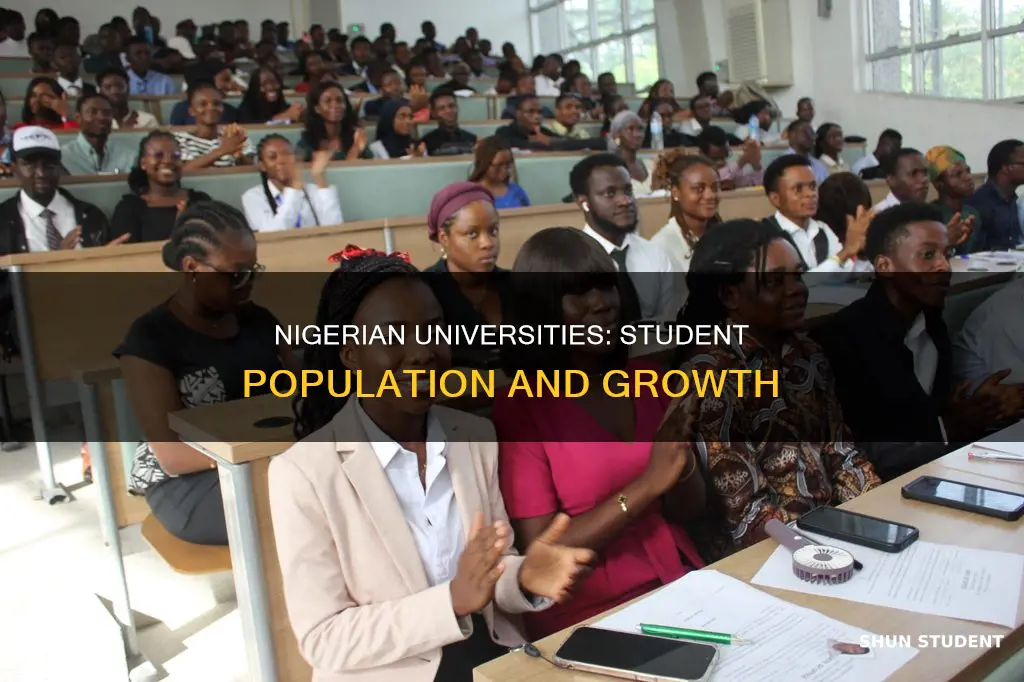 how many students are in nigerian universities