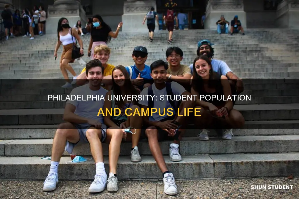 how many students are in philadelphia university