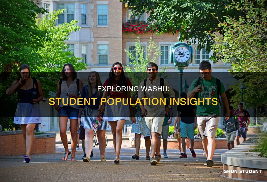 how many students are in washua university
