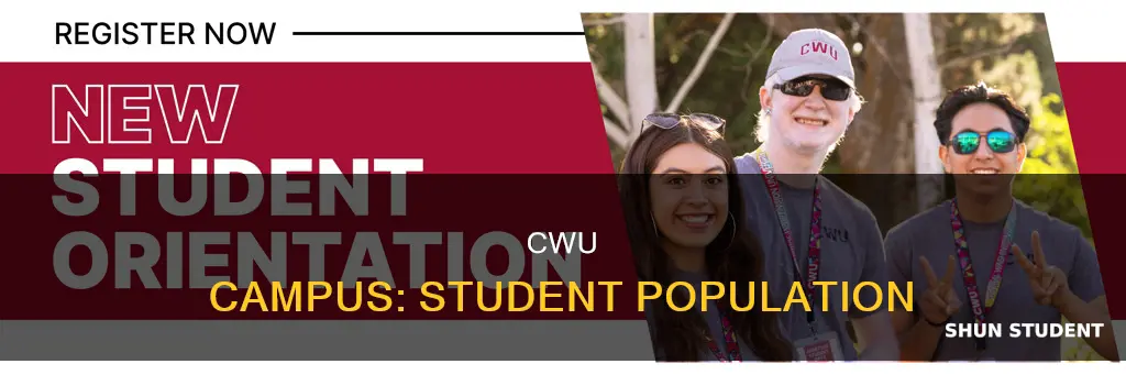 how many students are on campus at central washington university