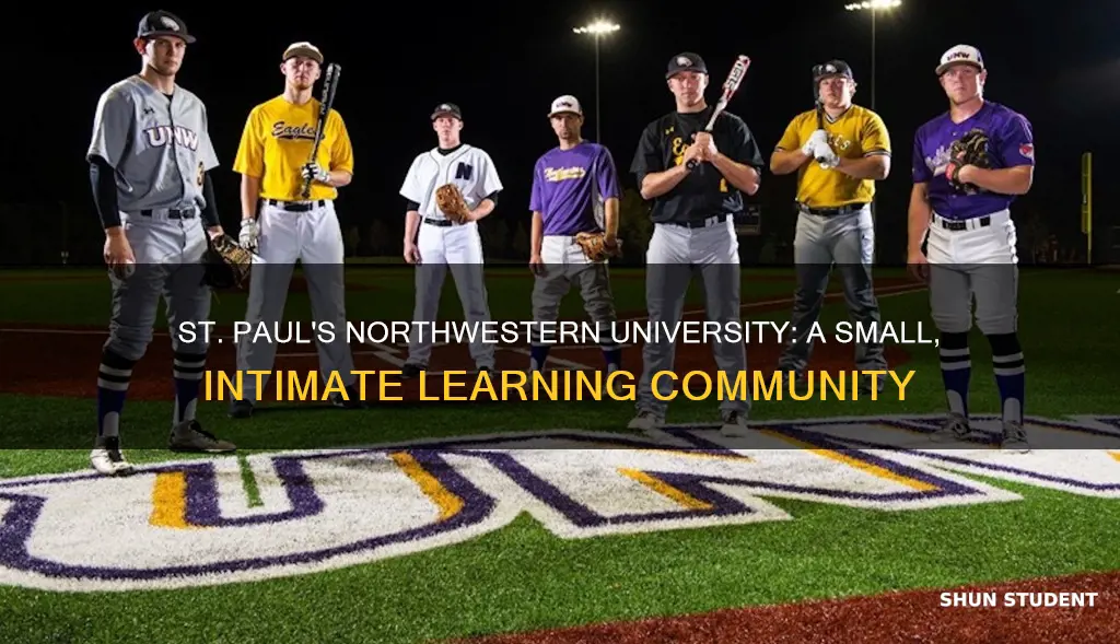 how many students are the university of northwestern st paul