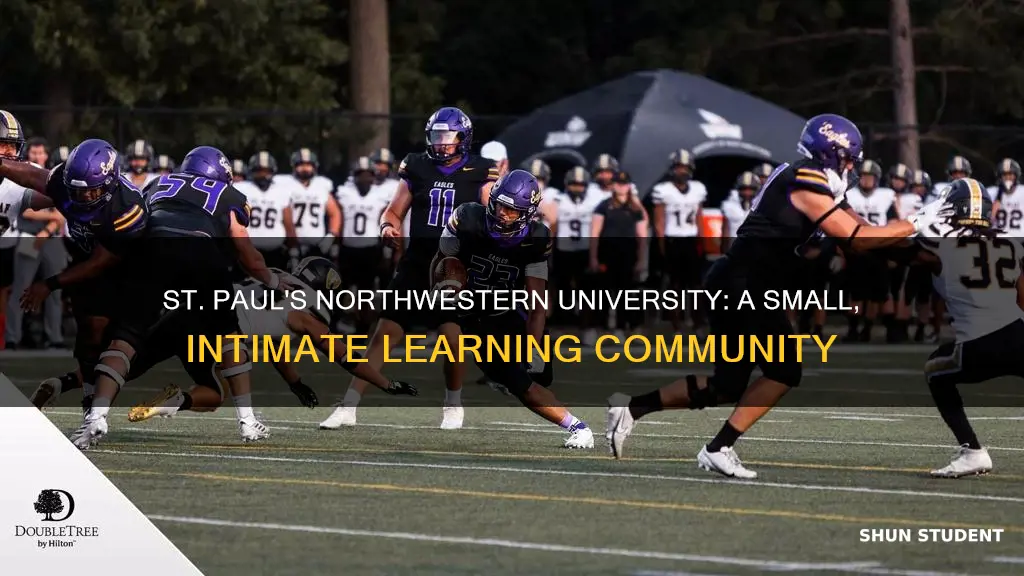 how many students are the university of northwestern st paul
