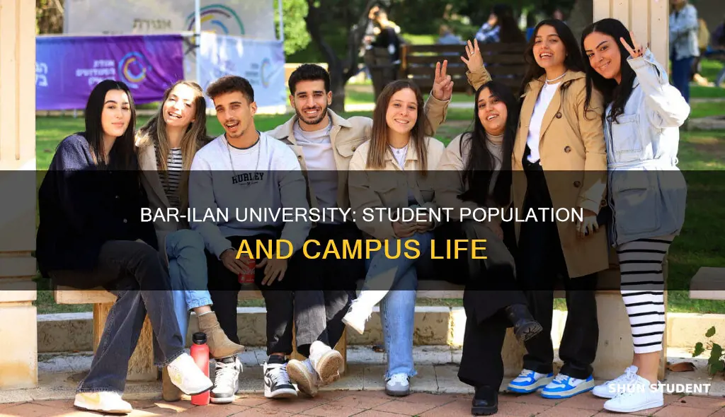 how many students are there at bar ilan university
