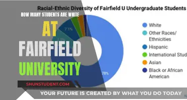 White Students at Fairfield University: What's the Count?
