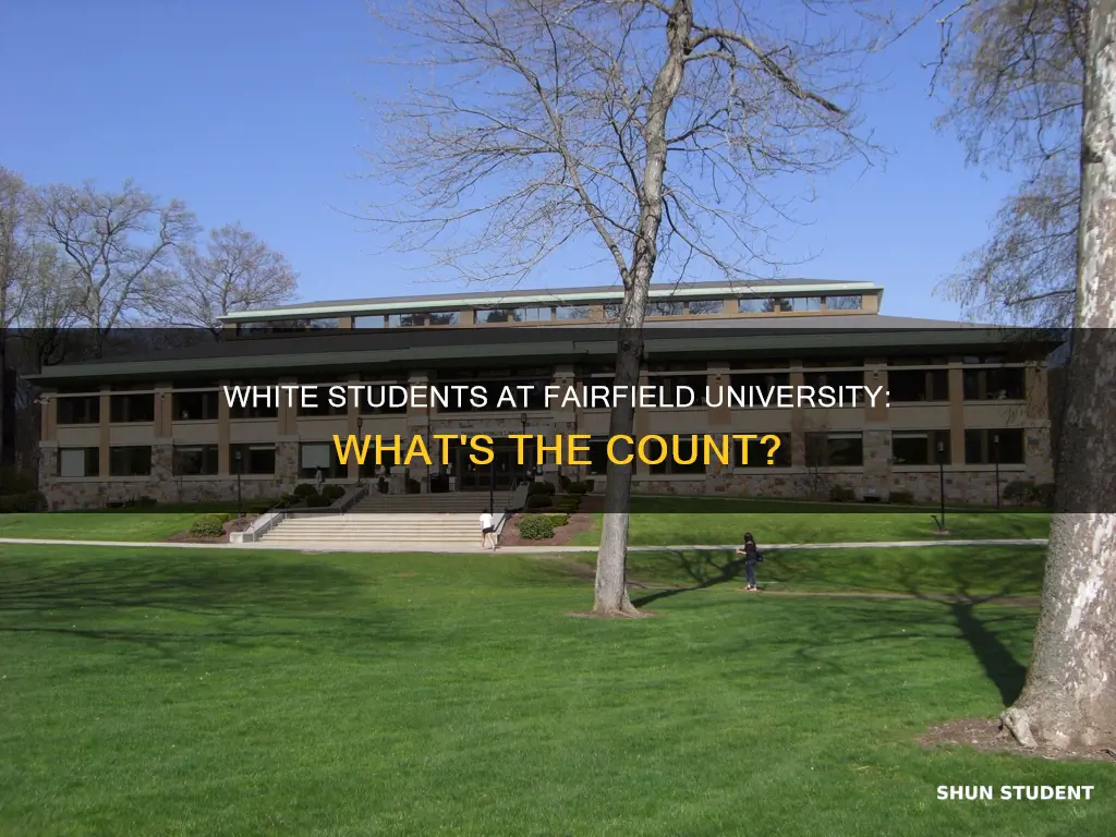 how many students are white at fairfield university
