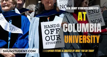 Columbia University Student Arrests: How Many?
