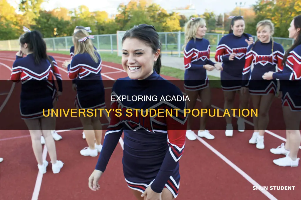 how many students at acadia university