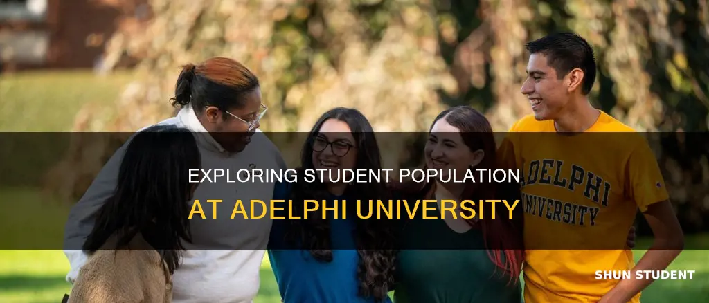 how many students at adelphia university