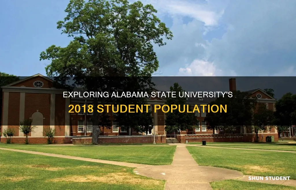 how many students at alabama state university 20018