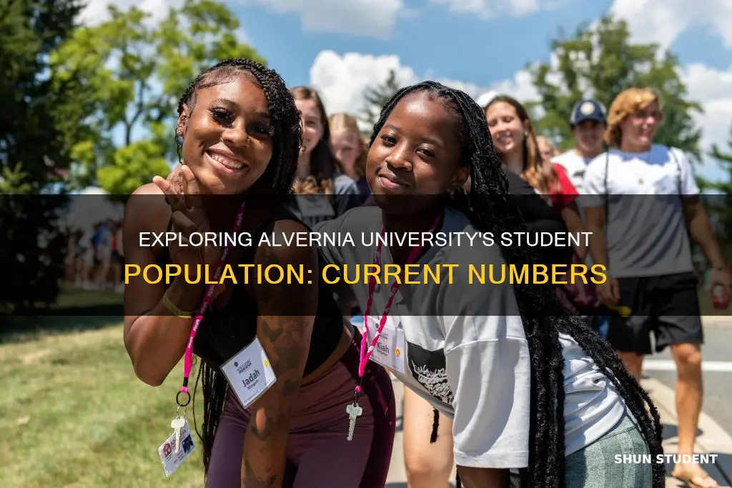 how many students at alvernia university