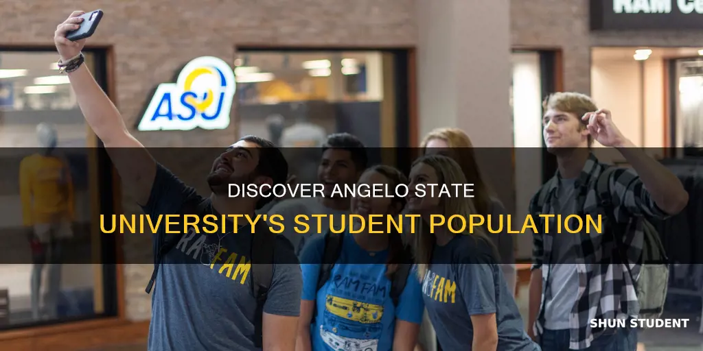 how many students at angelo state university