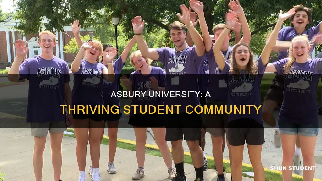 how many students at asbury university