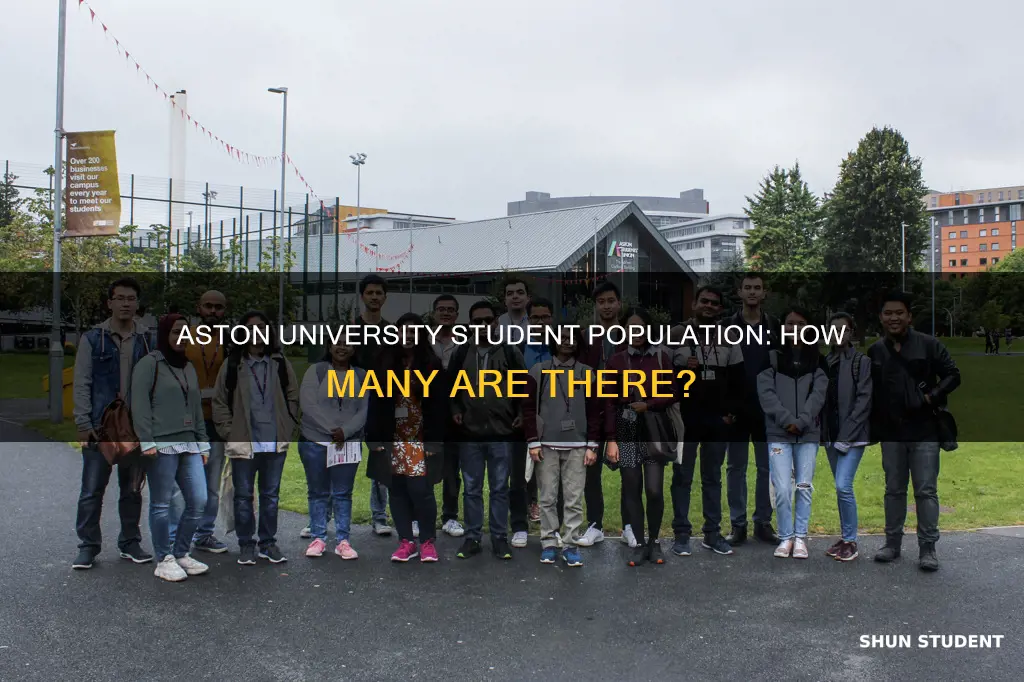 how many students at aston university