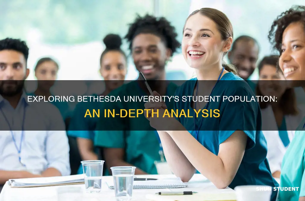 how many students at bethesda university