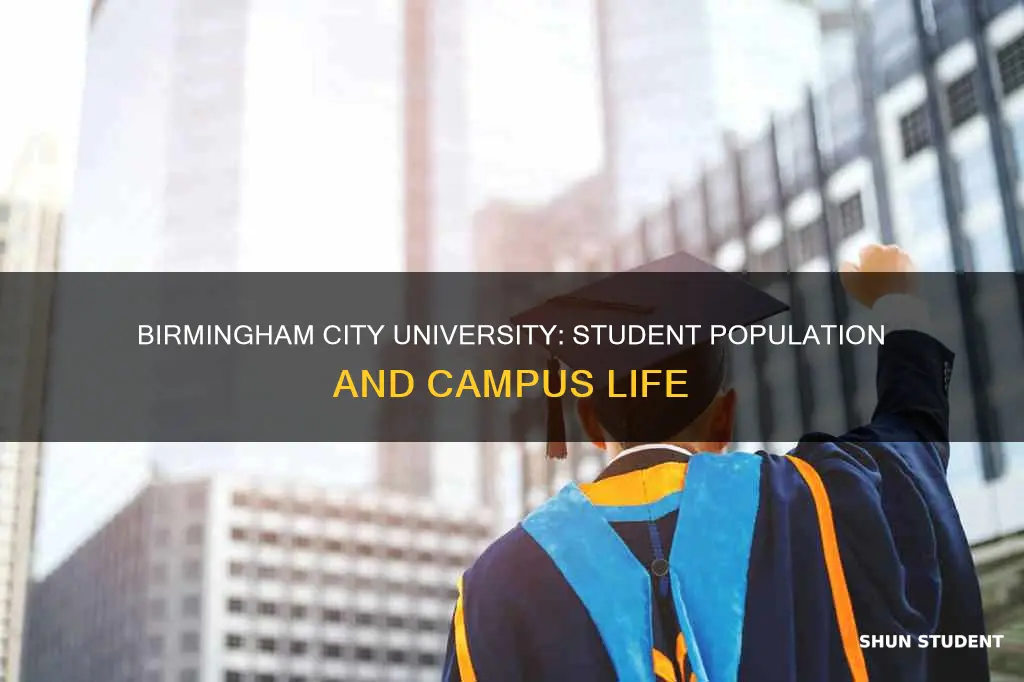 how many students at birmingham city university