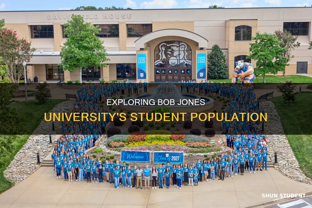 how many students at bob jones university