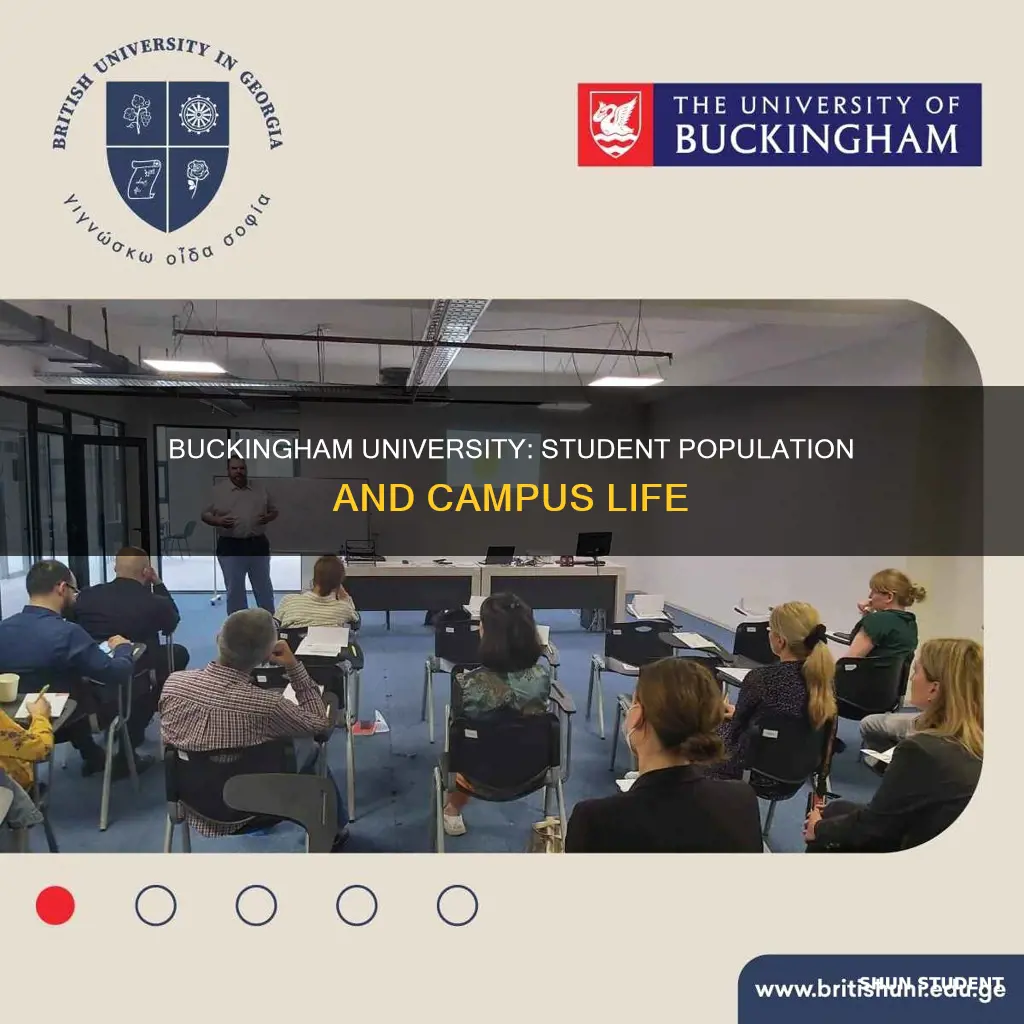 how many students at buckingham university