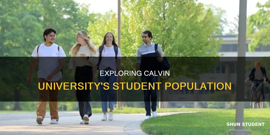 how many students at calvin university