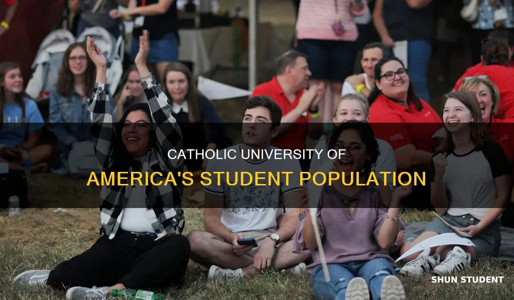 how many students at catholic university of america