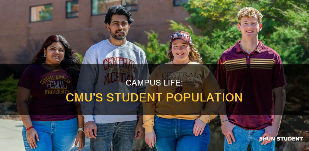how many students at central michigan university on campus
