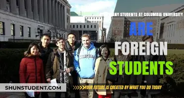 Foreign Students at Columbia University: What's the Count?
