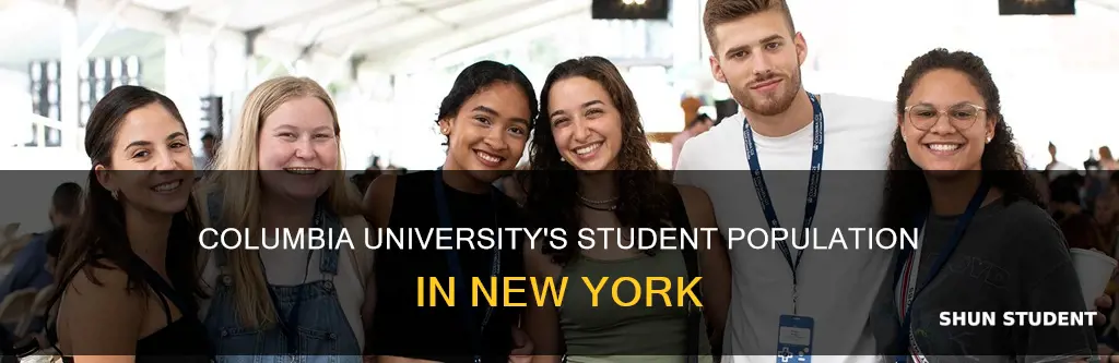 how many students at columbia university in new york