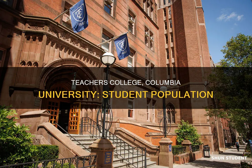 how many students at columbia university teachers college