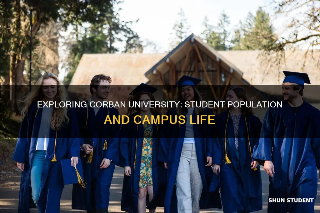 how many students at corban university