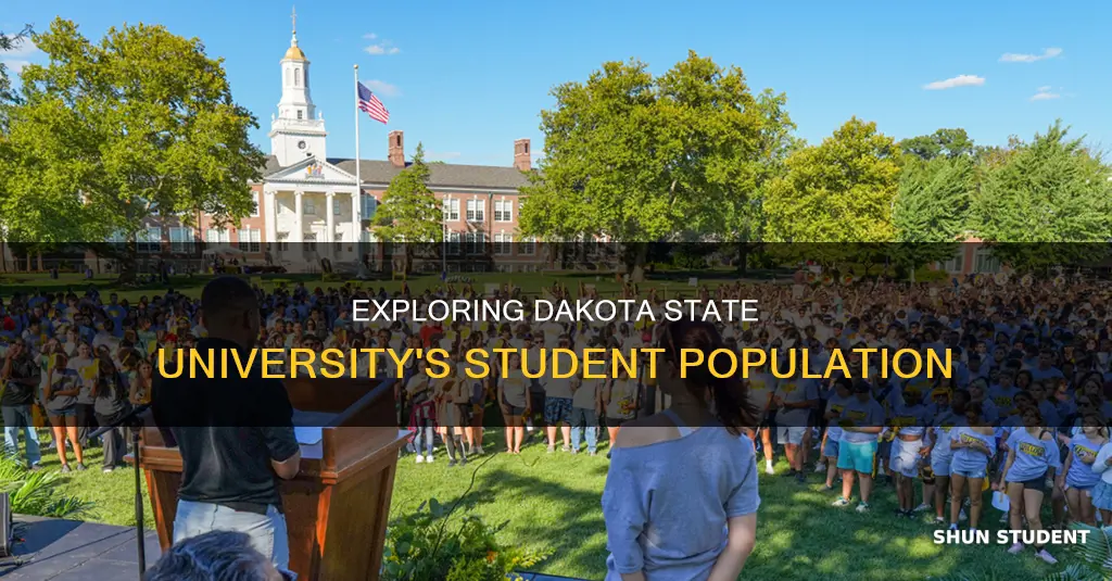 how many students at dakota state university
