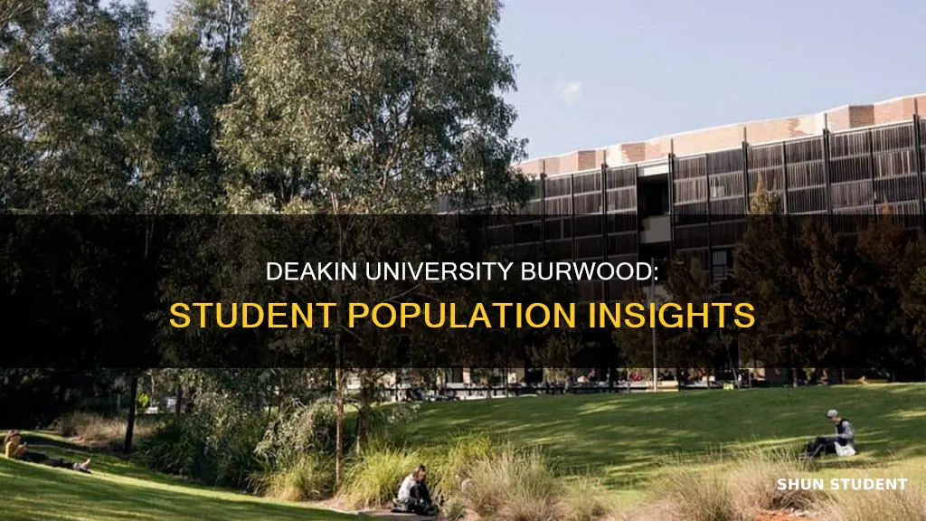 how many students at deakin university burwood