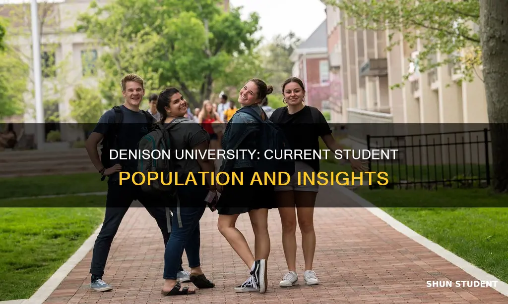 how many students at denison university