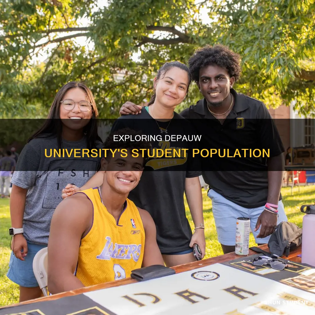 how many students at depauw university