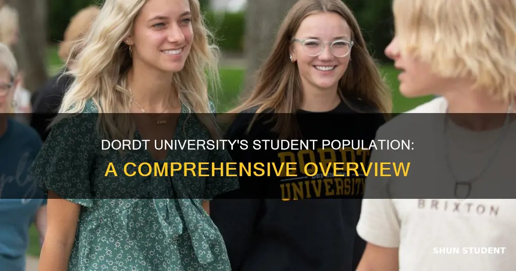 how many students at dordt university