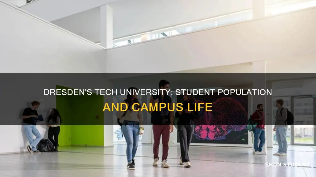 how many students at dresden germany tech university