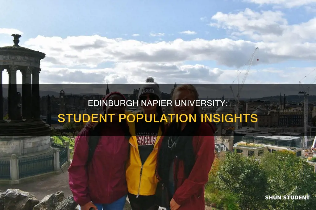 how many students at edinburgh napier university