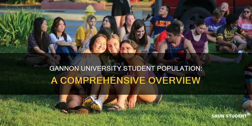 how many students at gannon university