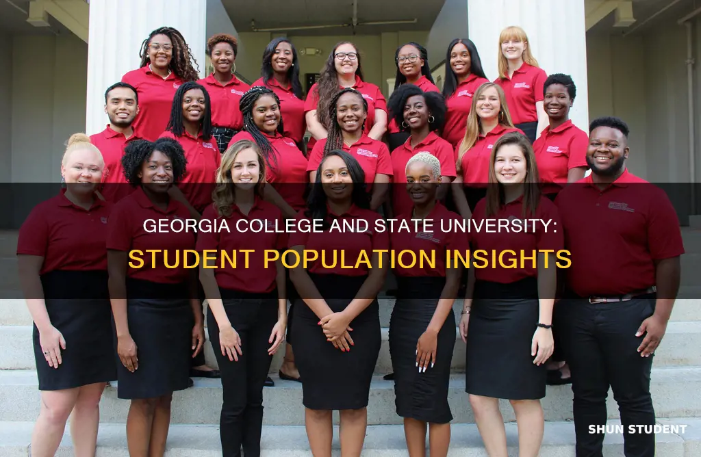 how many students at georgia college and state university