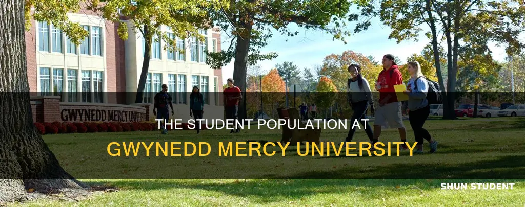 how many students at gwynedd mercy university