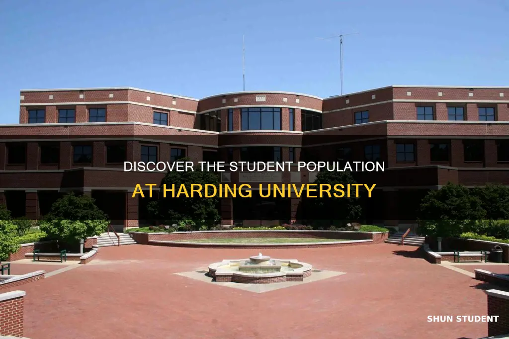 how many students at harding university