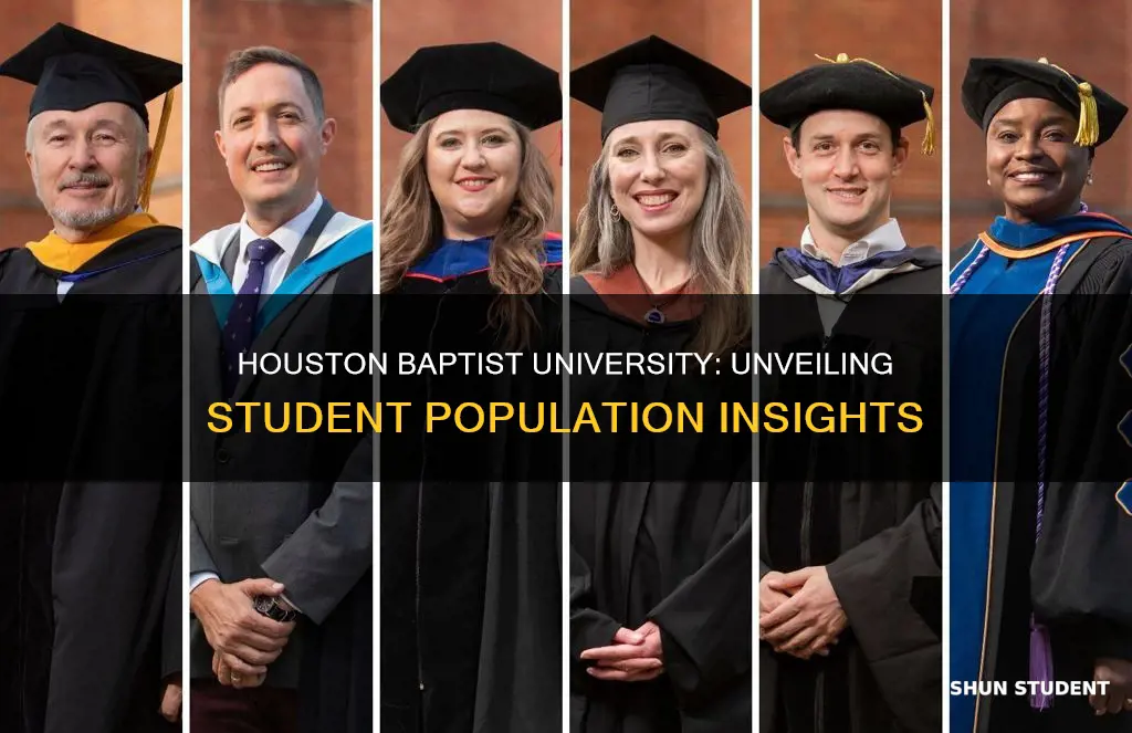 how many students at houston baptist university