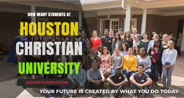 Christian University's Student Population in Houston