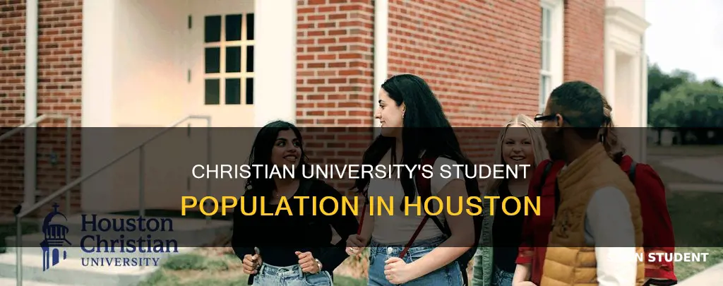 how many students at houston christian university