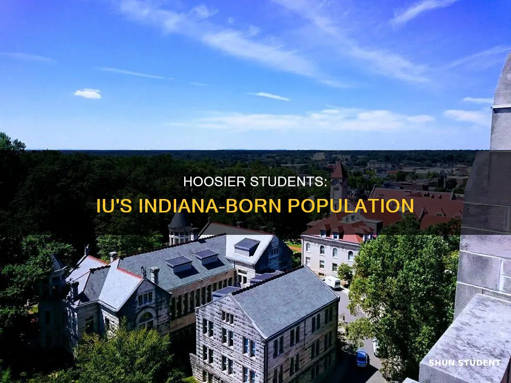 how many students at indiana university are from indiana