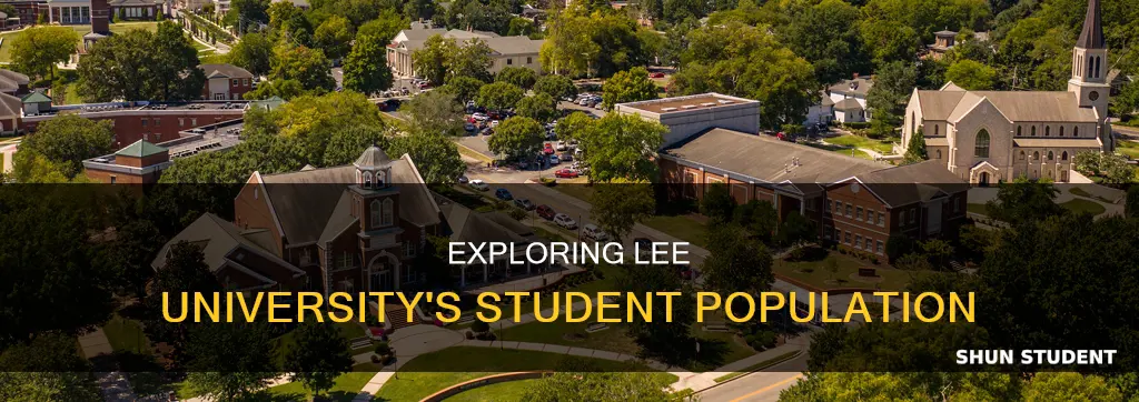 how many students at lee university
