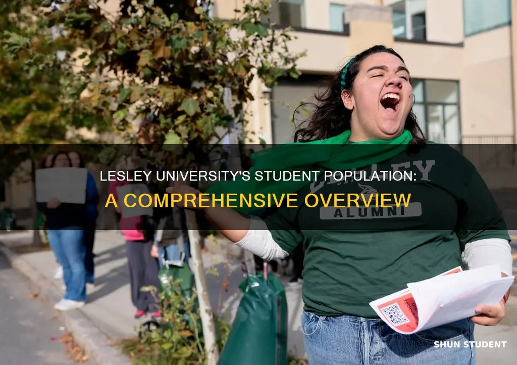 how many students at lesley university