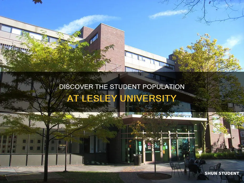 how many students at lesley university