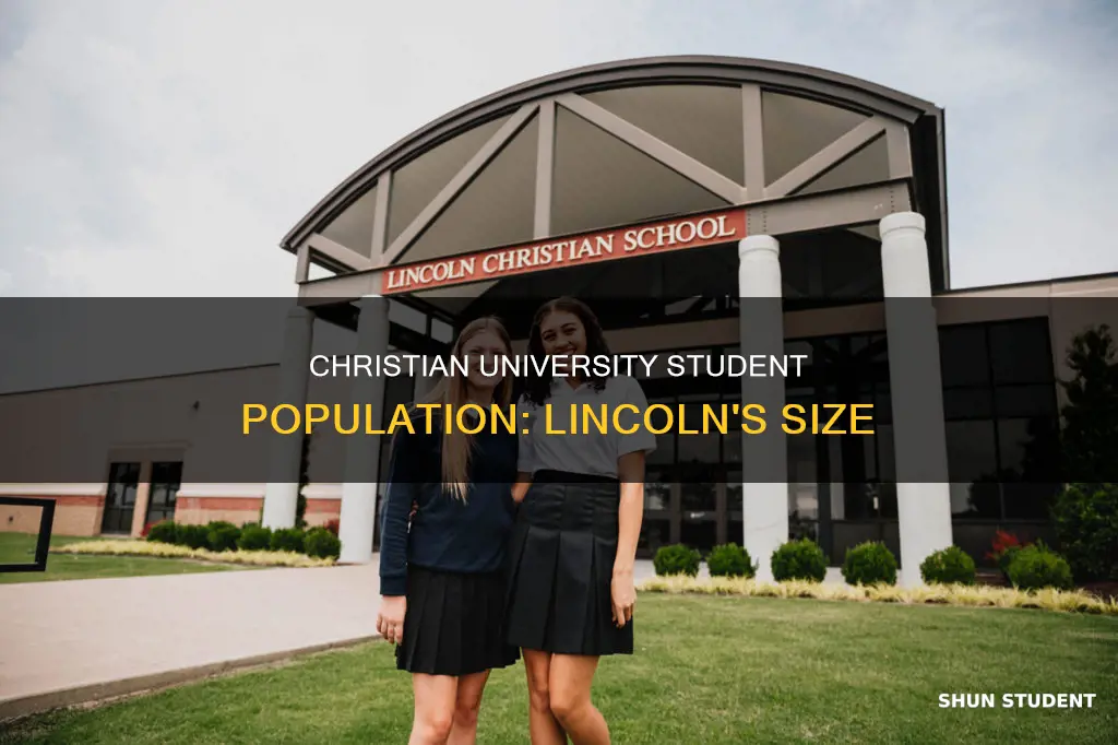 how many students at lincoln christian university
